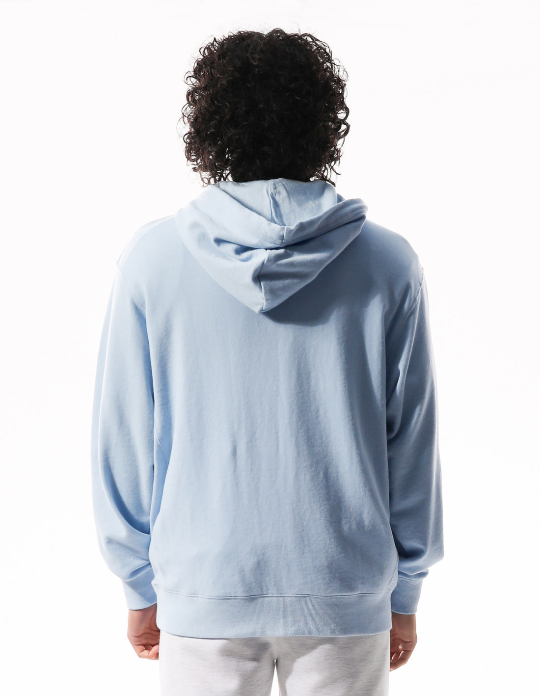 Pánské Mikina s Kapucí Russell Athletic R Logo Blankyt | PIT-217305