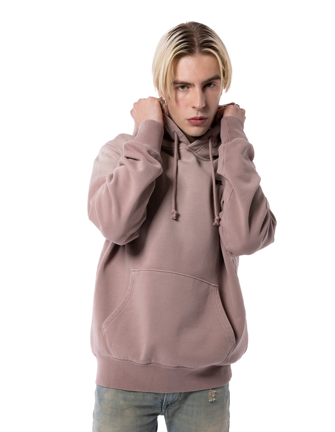Pánské Mikina s Kapucí Russell Athletic Unisex Fade Fialové Červené | KWC-458109