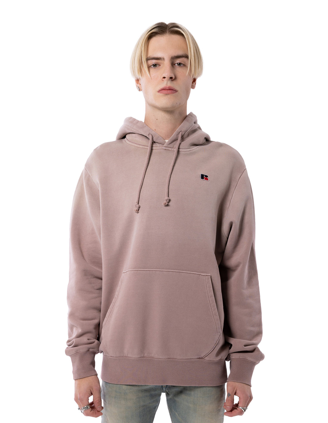 Pánské Mikina s Kapucí Russell Athletic Unisex Fade Fialové Červené | KWC-458109