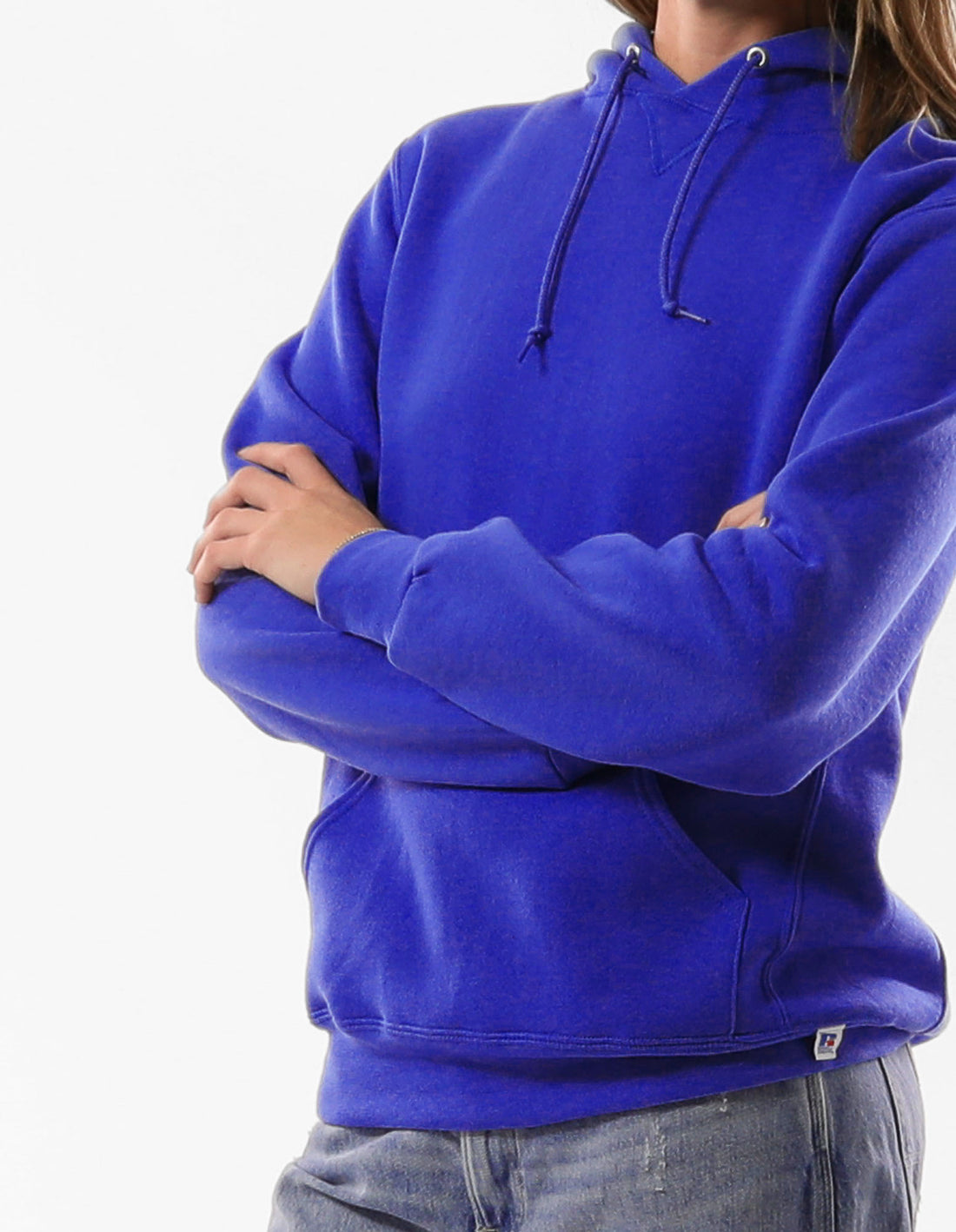 Pánské Mikina s Kapucí Russell Athletic Unisex Dri Královská Modrá | LCY-713458