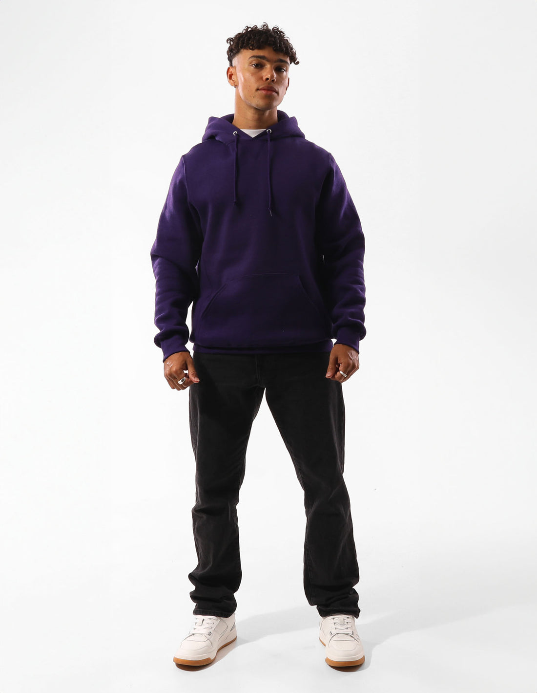 Pánské Mikina s Kapucí Russell Athletic Unisex Dri Fialové | MDA-072549