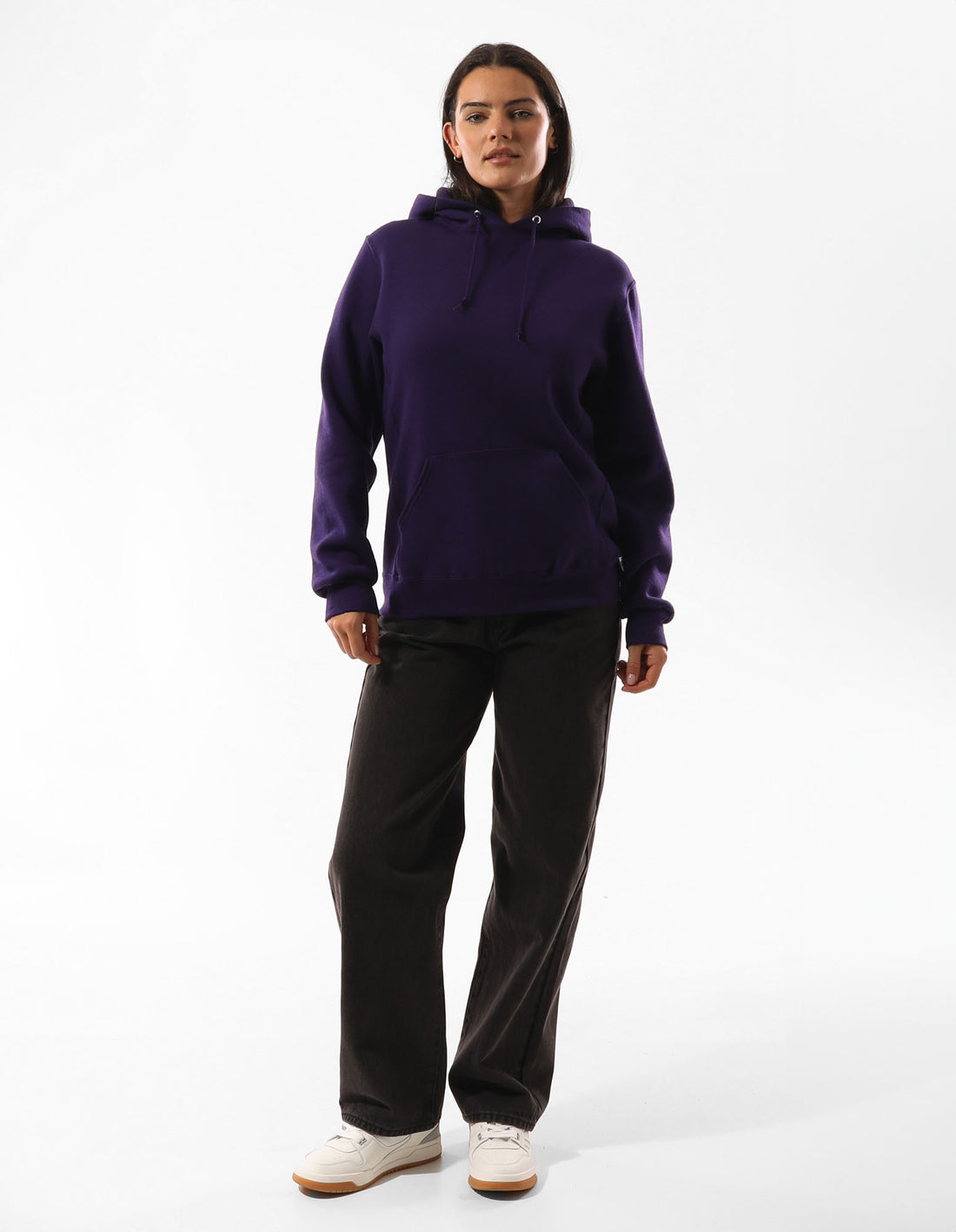 Pánské Mikina s Kapucí Russell Athletic Unisex Dri Fialové | MDA-072549