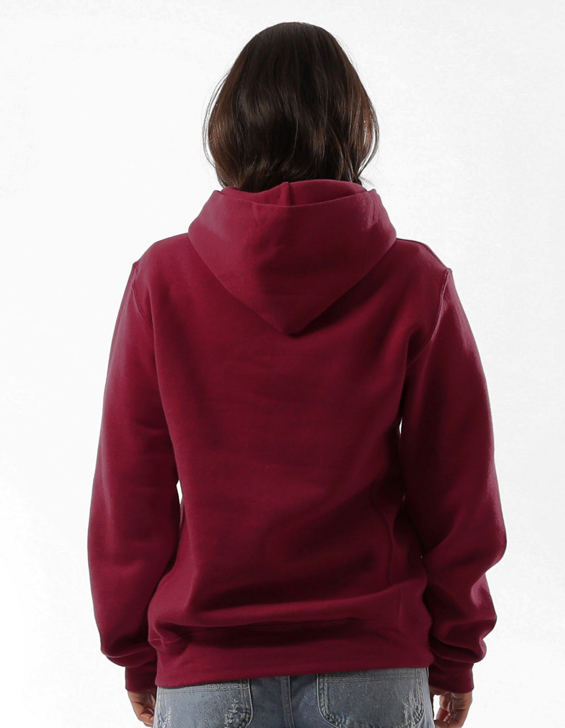 Pánské Mikina s Kapucí Russell Athletic Unisex Dri Vínové | IRF-394621