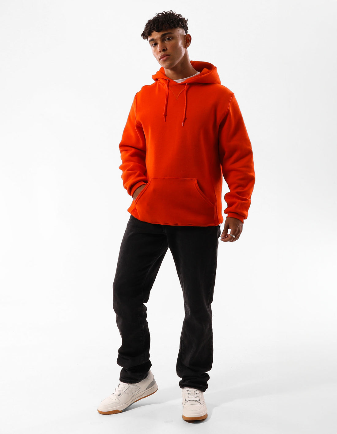 Pánské Mikina s Kapucí Russell Athletic Unisex Dri Oranžové | LWX-945107