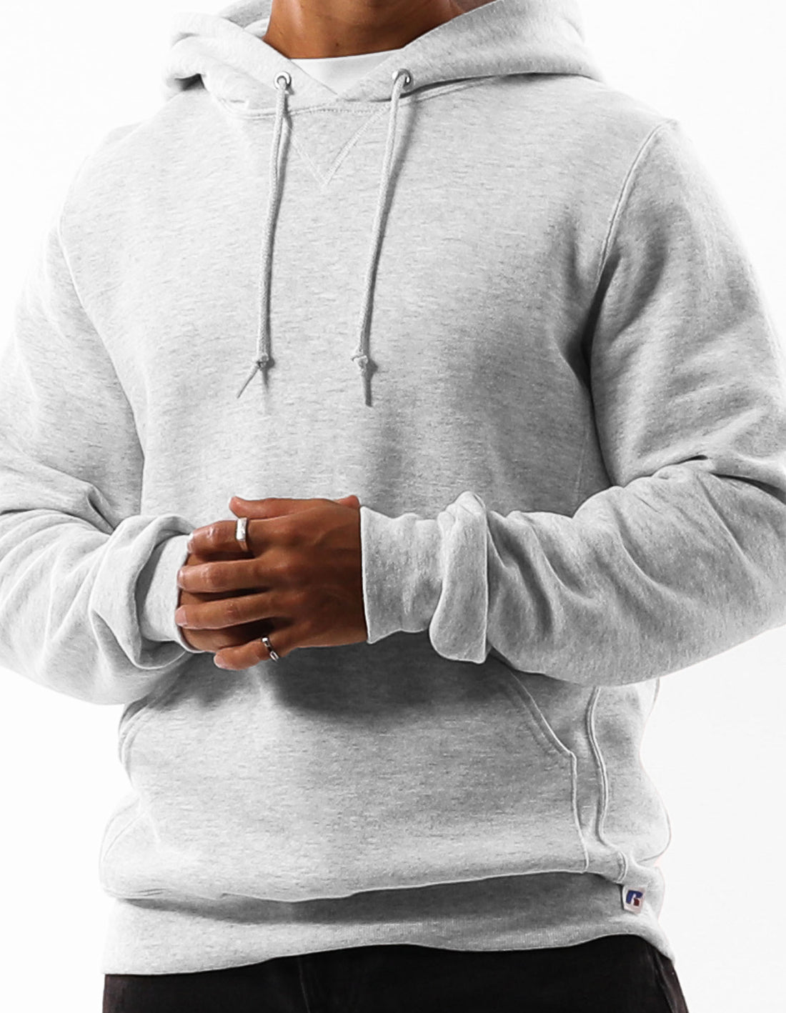Pánské Mikina s Kapucí Russell Athletic Unisex Dri Šedé | MOZ-325749