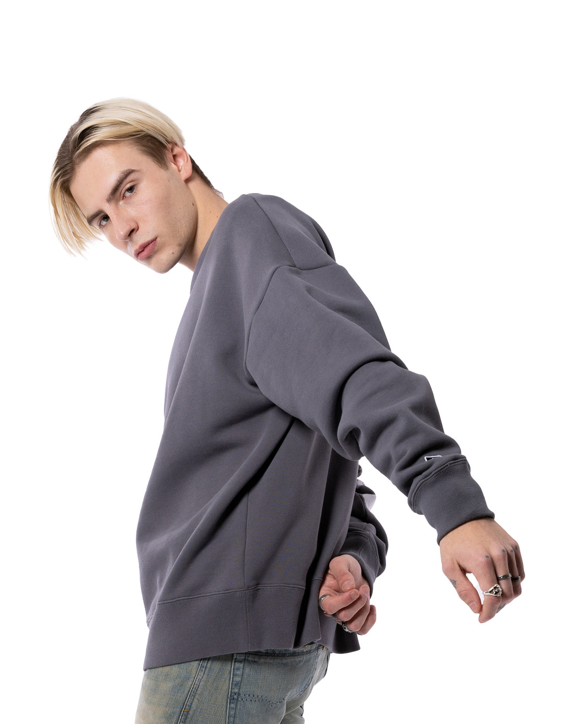 Pánské Svetr S Výstřihem Do Posádky Russell Athletic Unisex High Neck Černé | ORZ-813072