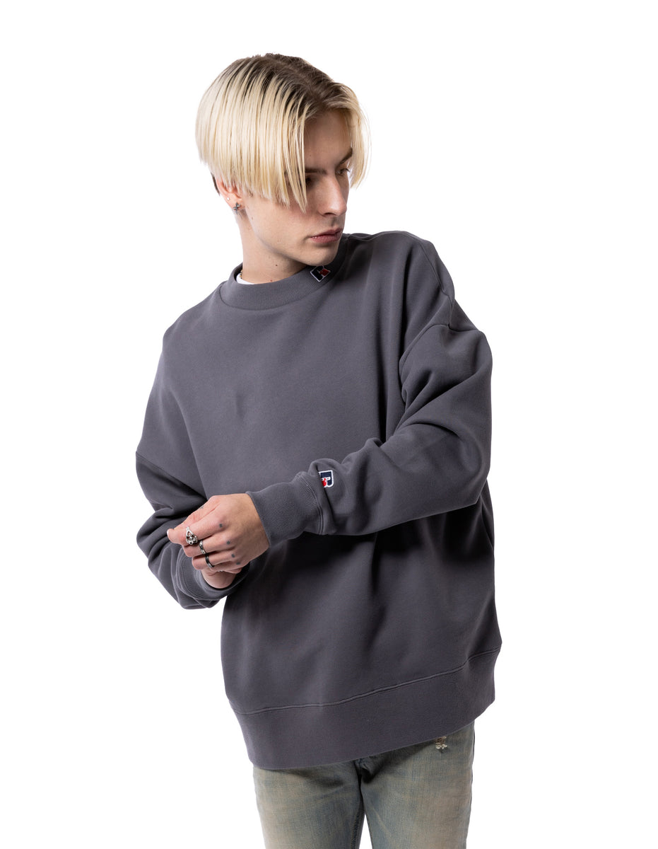 Pánské Svetr S Výstřihem Do Posádky Russell Athletic Unisex High Neck Černé | ORZ-813072