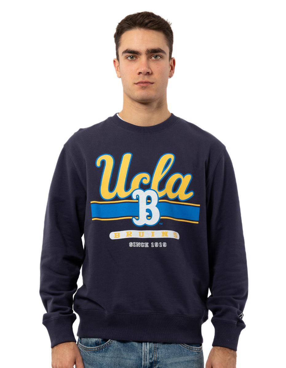 Pánské Svetr S Výstřihem Do Posádky Russell Athletic 1919 Tmavě Blankyt | EQF-308756