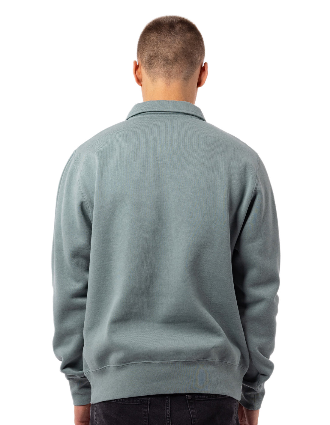 Pánské Top Russell Athletic Big Arch Collar 1/4 Zip Olivy Zelené | LGT-612507