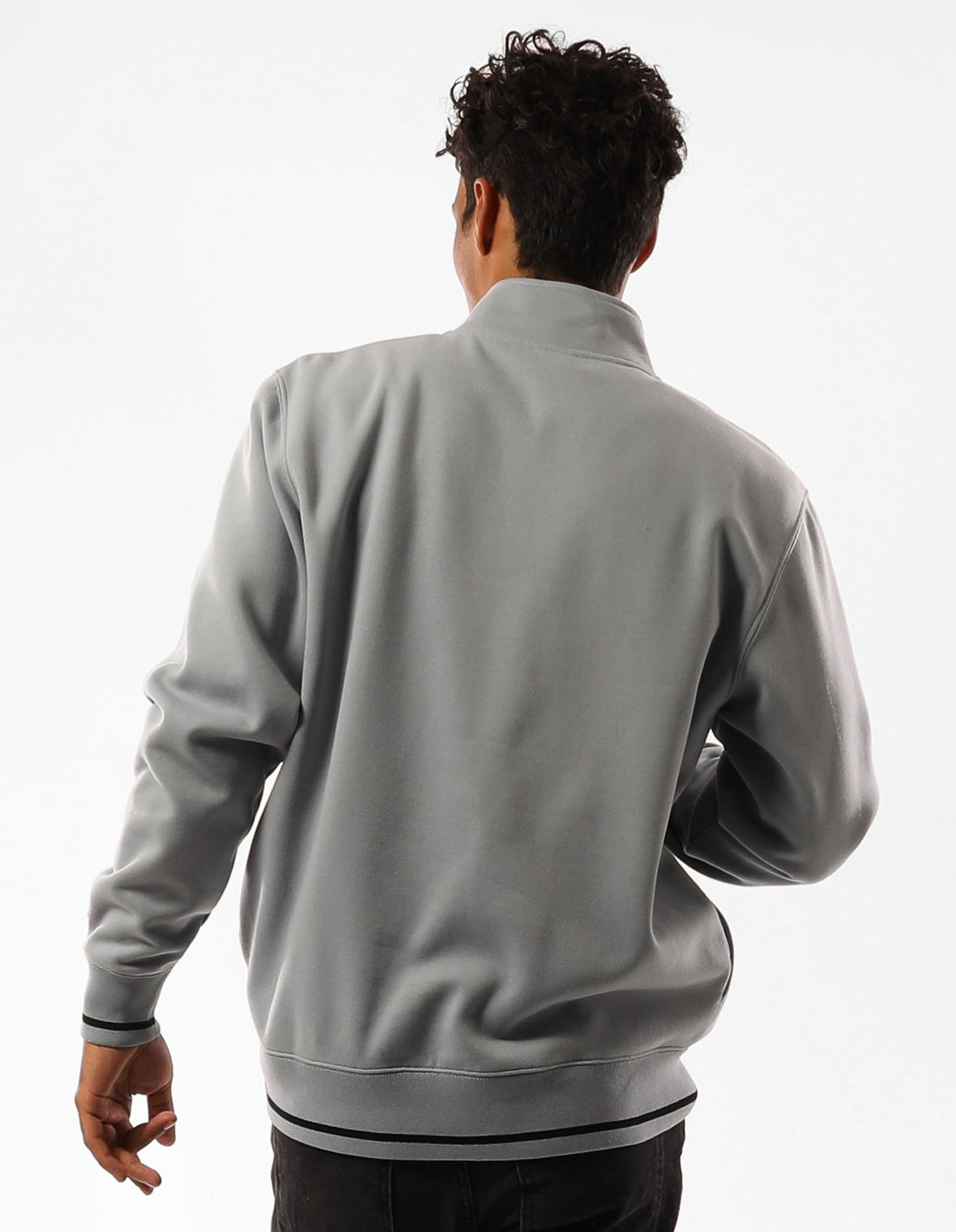 Pánské Top Russell Athletic Lexington 1/4 Zip Šedé | VNX-062379