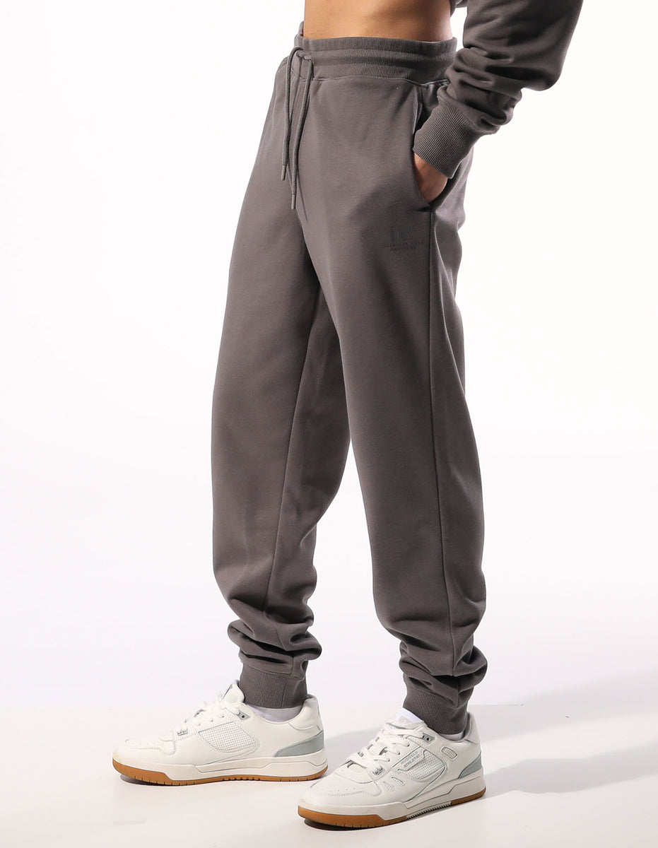 Pánské Track pants Russell Athletic Brooklyn Cuffed Šedé Hnědé | APK-725409