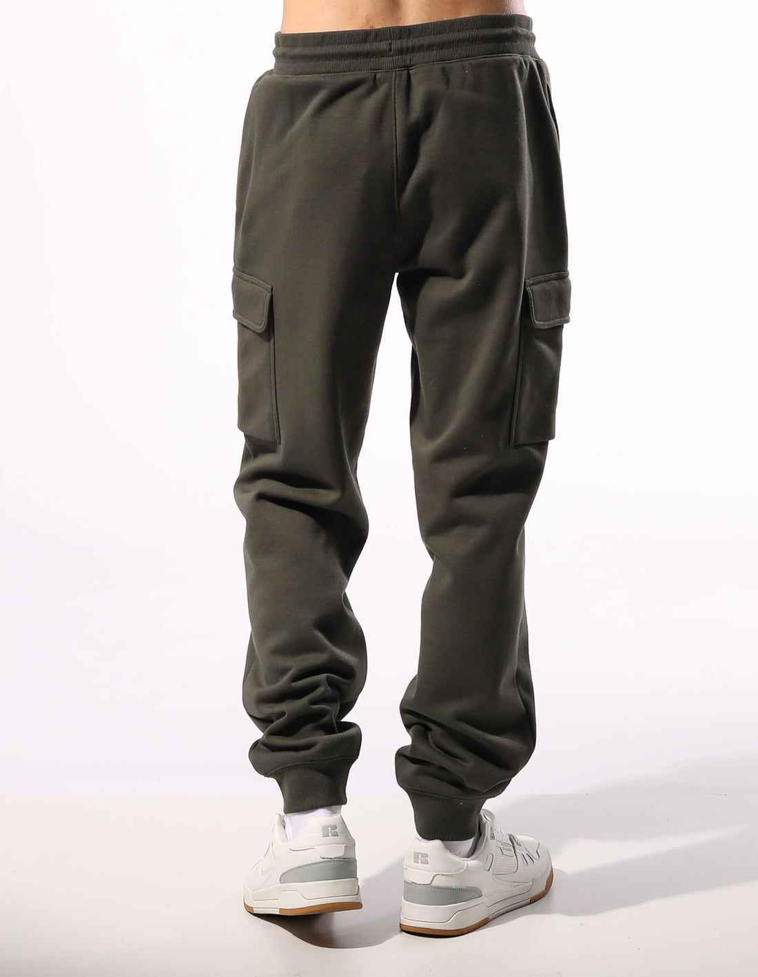 Pánské Track pants Russell Athletic Brooklyn Cargo Olivy Zelené | RNI-827194