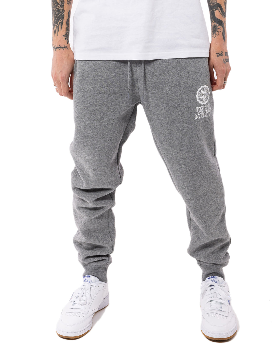 Pánské Track pants Russell Athletic Collegiate Flock Šedé | VXI-096523