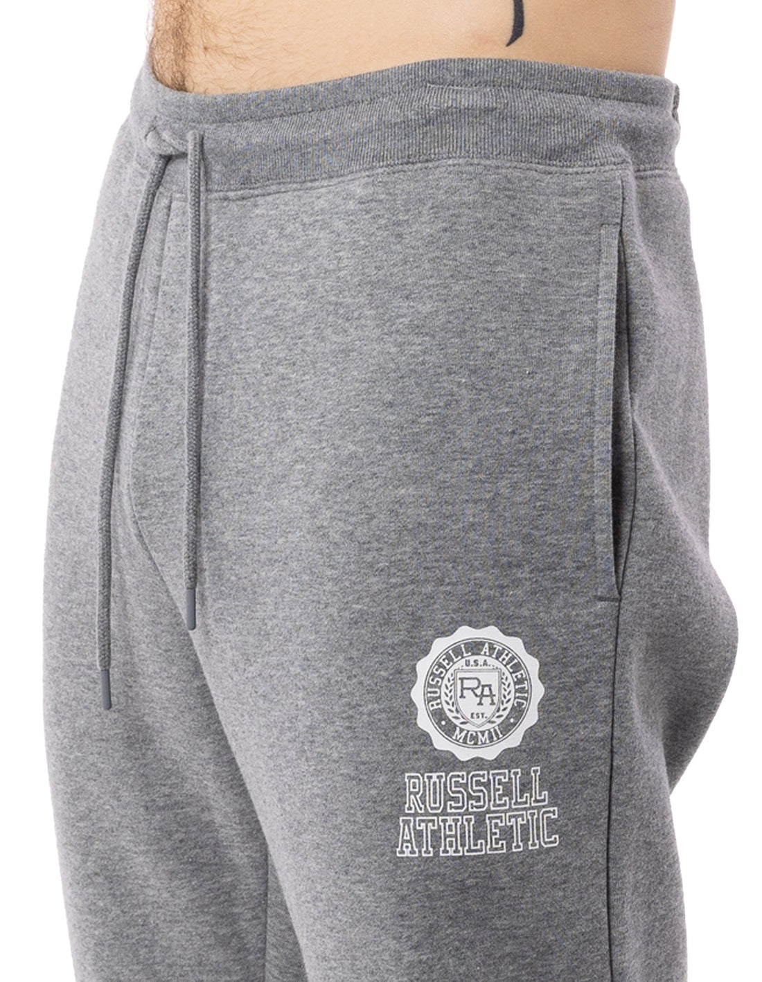 Pánské Track pants Russell Athletic Collegiate Flock Šedé | VXI-096523