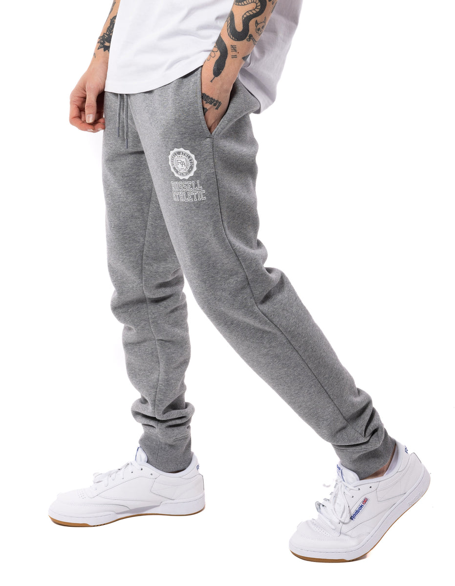 Pánské Track pants Russell Athletic Collegiate Flock Šedé | VXI-096523