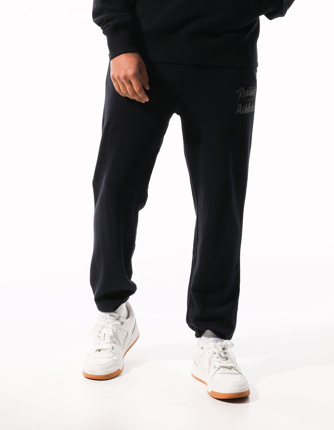 Pánské Track pants Russell Athletic Distressed Baseball Šedé | FRB-621435