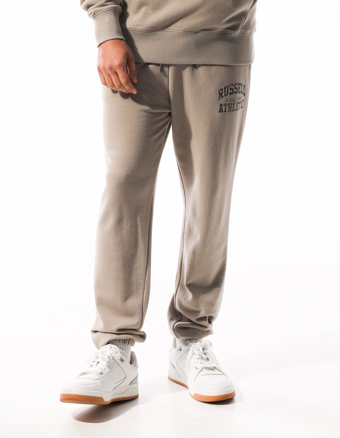 Pánské Track pants Russell Athletic Distressed Arch Hnědožlutý | PHK-406152