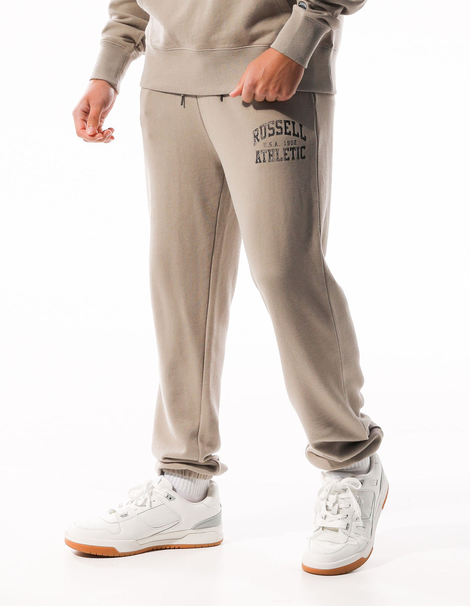 Pánské Track pants Russell Athletic Distressed Arch Hnědožlutý | PHK-406152