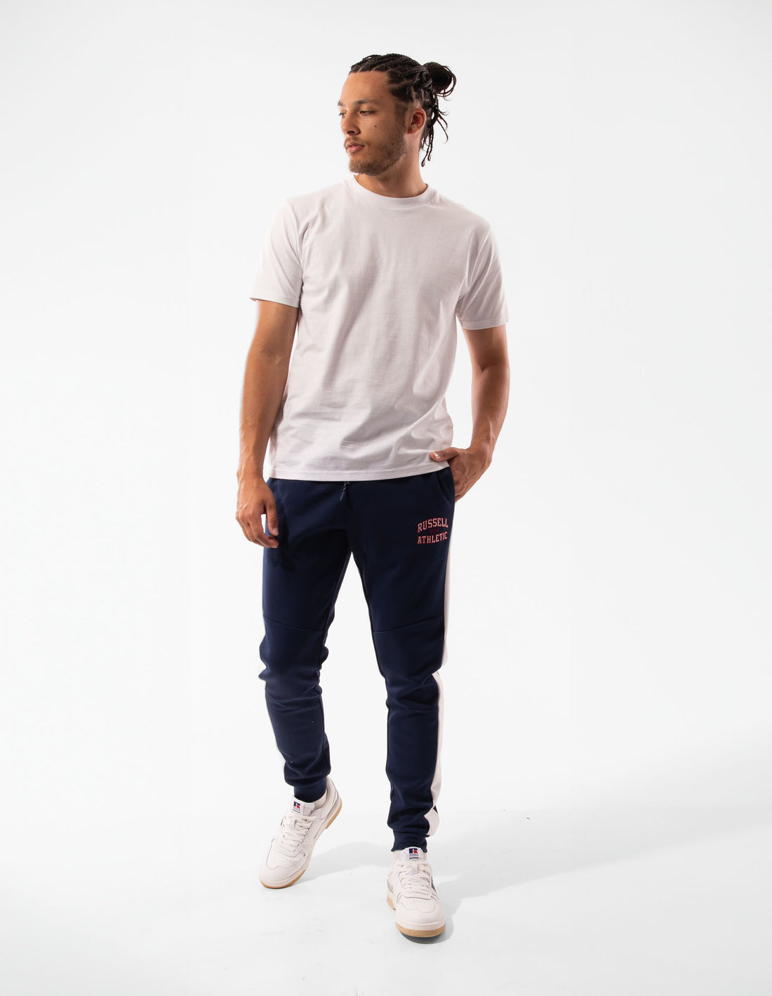 Pánské Track pants Russell Athletic Hellcat Tmavě Blankyt | BUL-967123