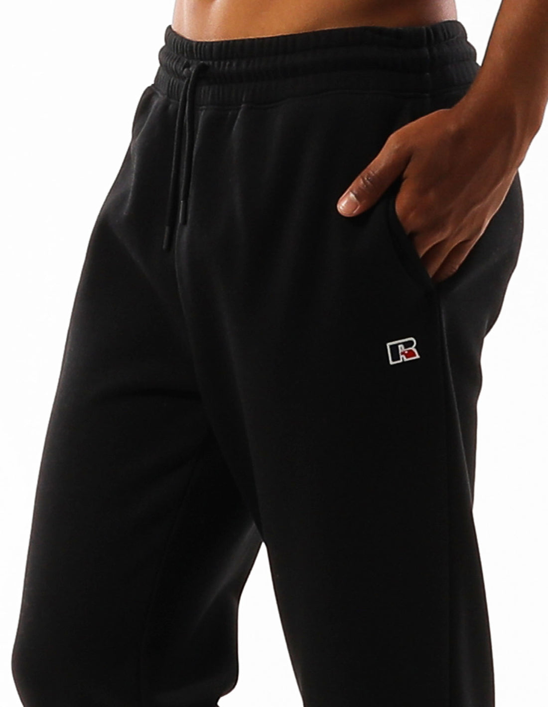Pánské Track pants Russell Athletic Originals Straight Leg Černé | BOU-721940