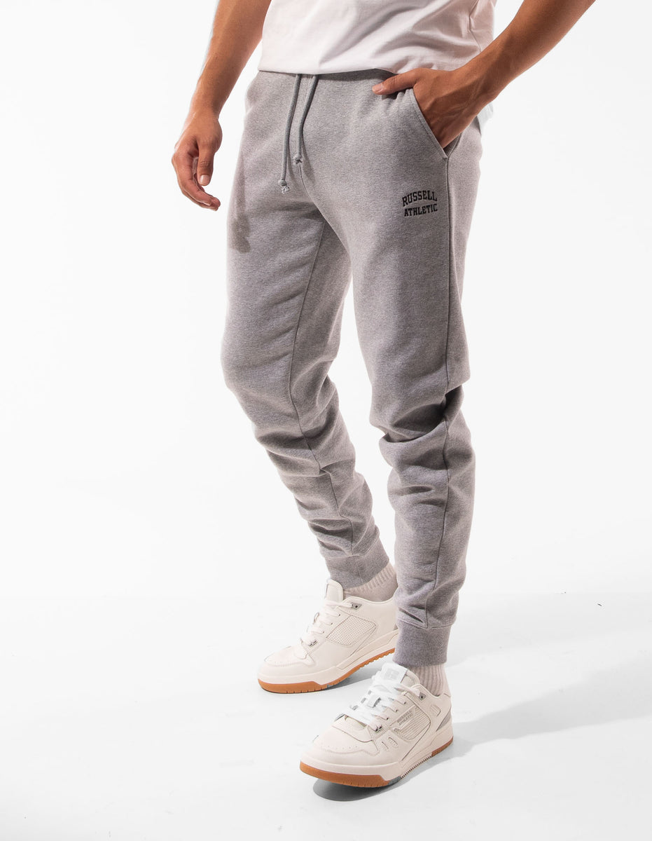 Pánské Track pants Russell Athletic Originals Small Arch Cuff Šedé | TYD-192307