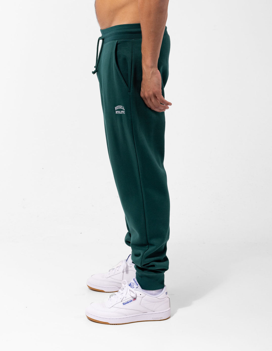 Pánské Track pants Russell Athletic Originals Small Arch Cuff Zelene | WGV-867095