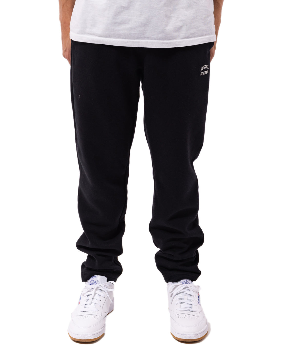 Pánské Track pants Russell Athletic Originals Open Leg Černé | DGX-249765