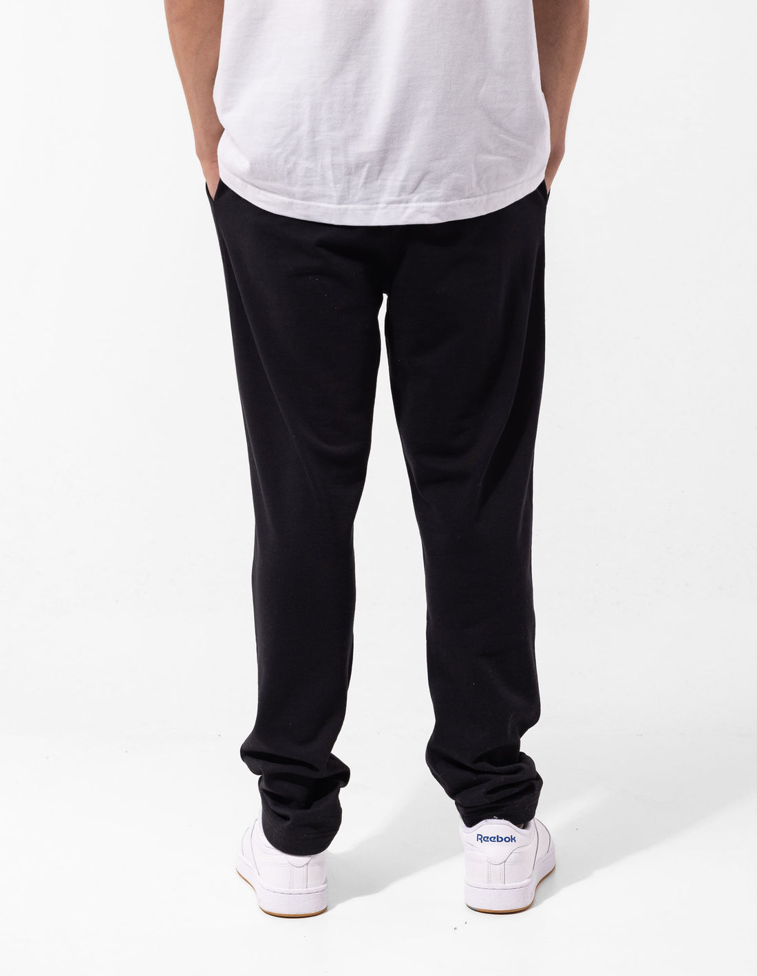 Pánské Track pants Russell Athletic Originals Big Arch Unbrushed Open Leg Černé | YTN-128763