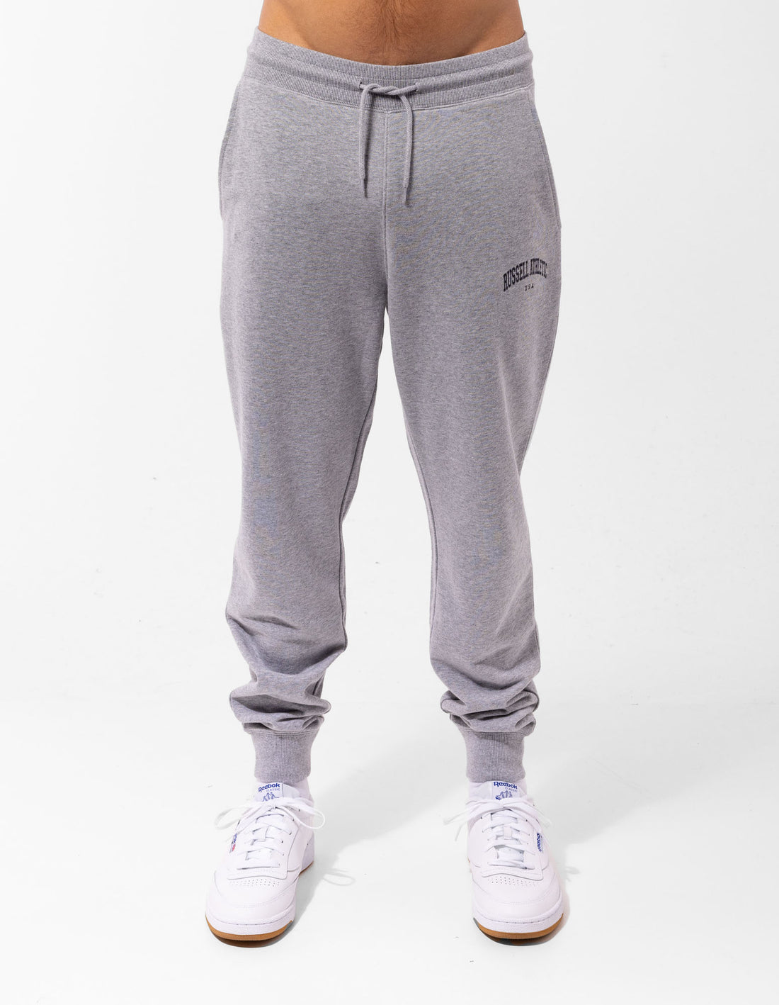 Pánské Track pants Russell Athletic Originals Big Arch Unbrushed Cuffed Šedé | OCX-714036