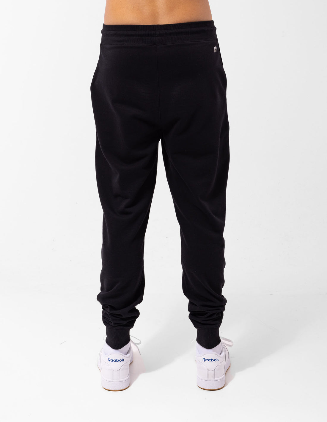 Pánské Track pants Russell Athletic Originals Big Arch Unbrushed Cuffed Černé | HNB-061473
