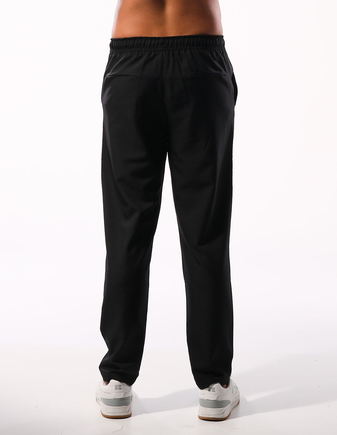 Pánské Track pants Russell Athletic R Logo Active Stretch Černé | IOZ-819476