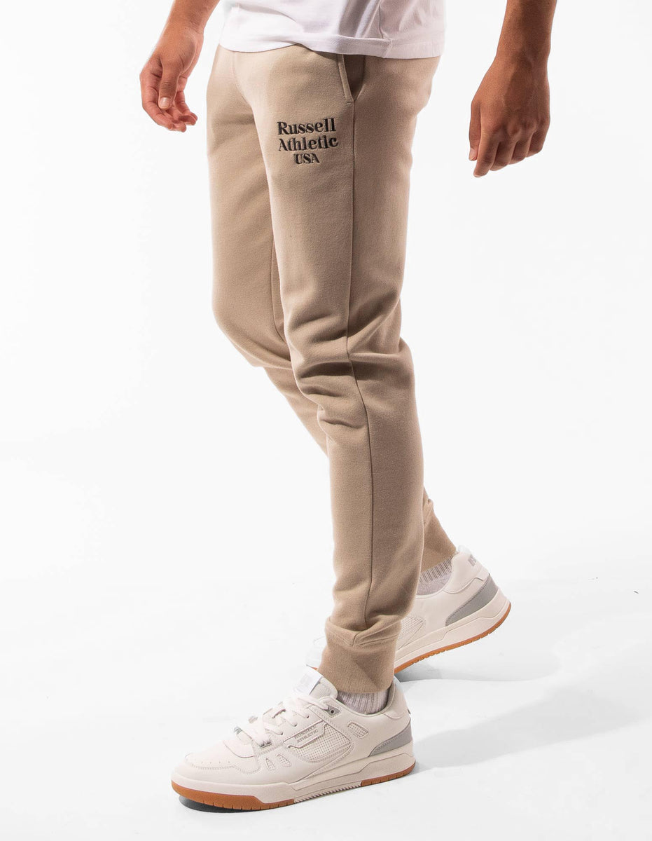 Pánské Track pants Russell Athletic Serif Hnědožlutý | LVN-693054