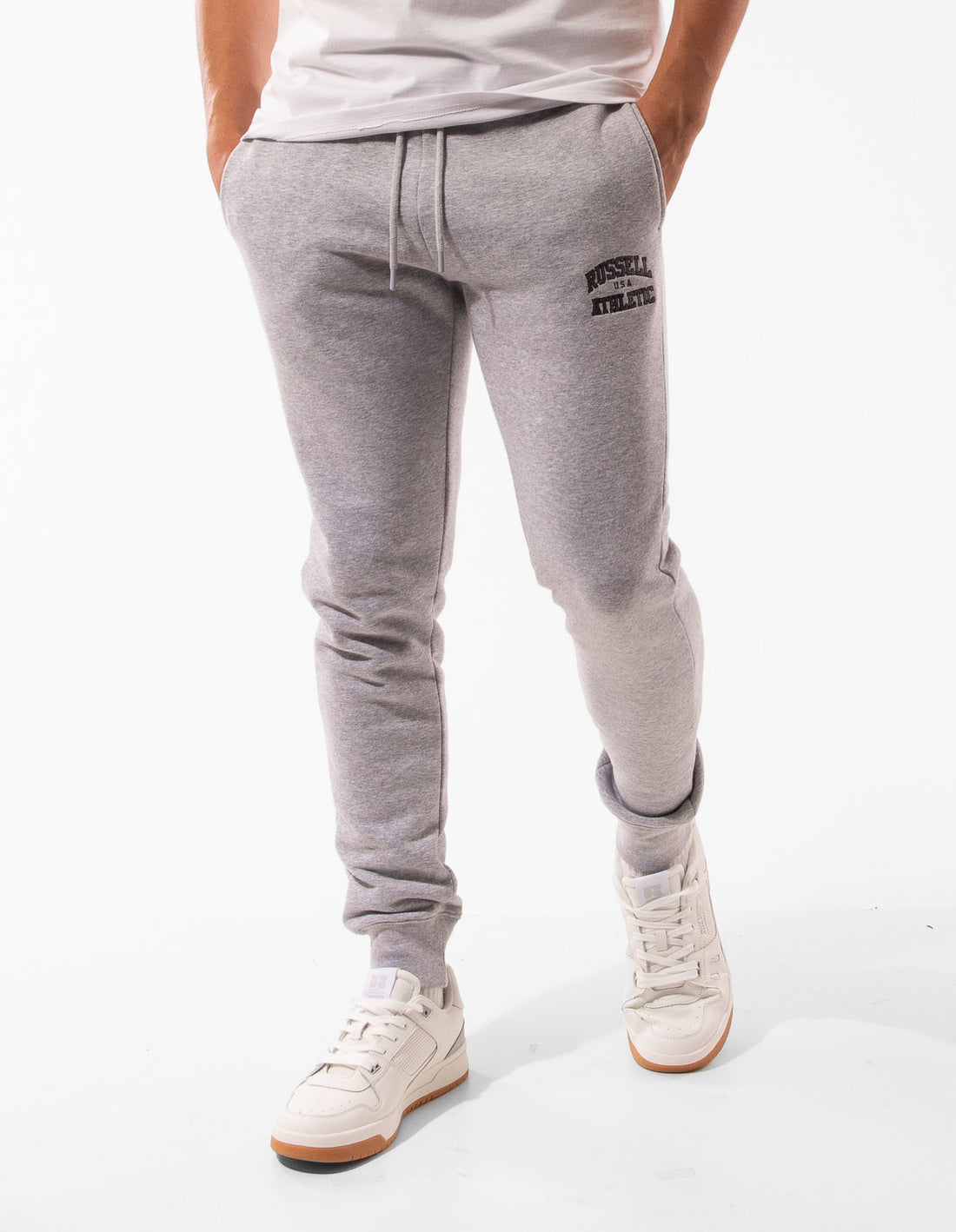 Pánské Track pants Russell Athletic Sierra Šedé | NIP-196372