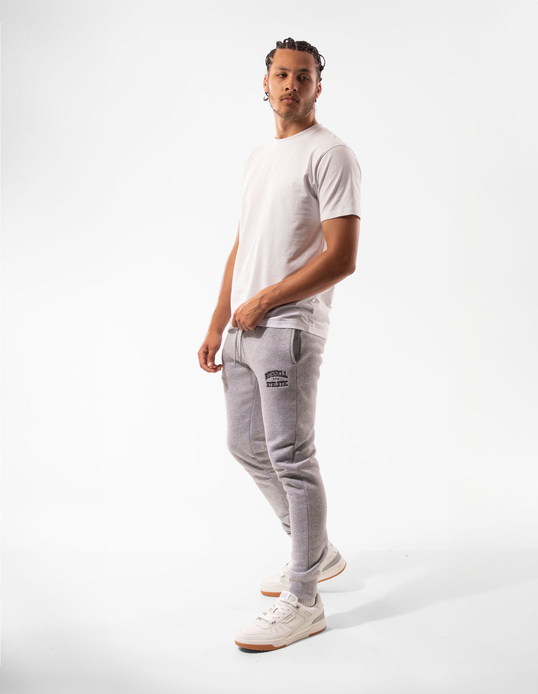 Pánské Track pants Russell Athletic Sierra Šedé | NIP-196372
