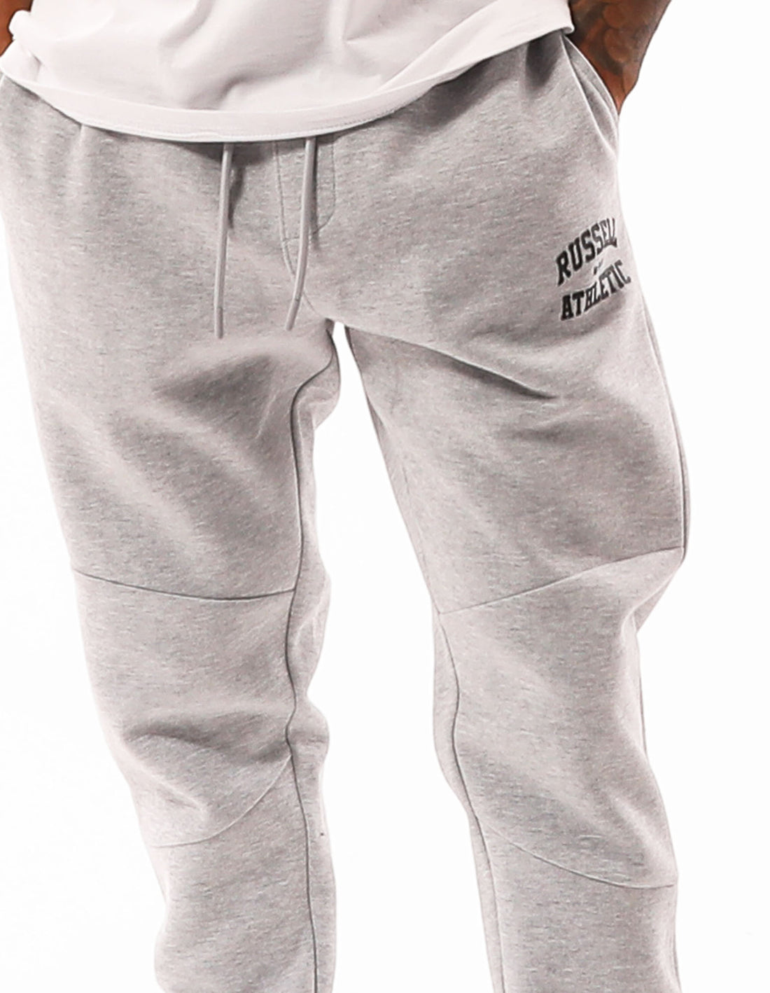 Pánské Track pants Russell Athletic Sirocco Šedé | CNE-741236