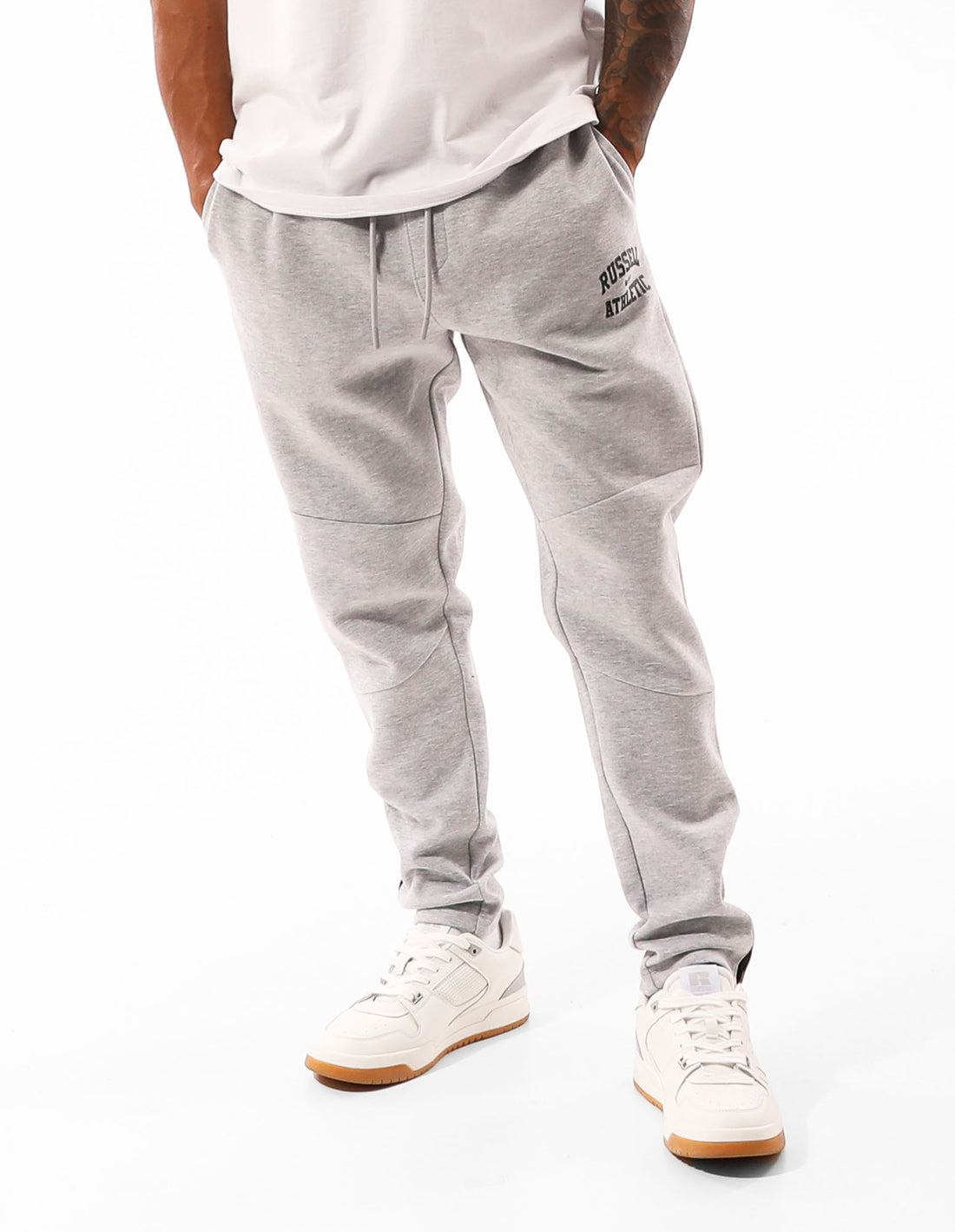 Pánské Track pants Russell Athletic Sirocco Šedé | CNE-741236