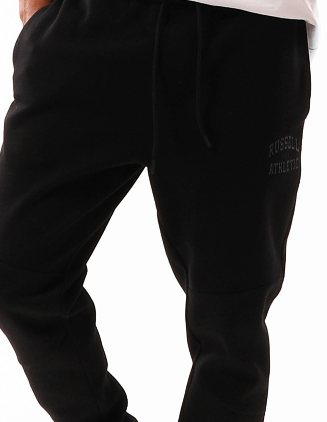Pánské Track pants Russell Athletic Sirocco Černé | PGU-873215