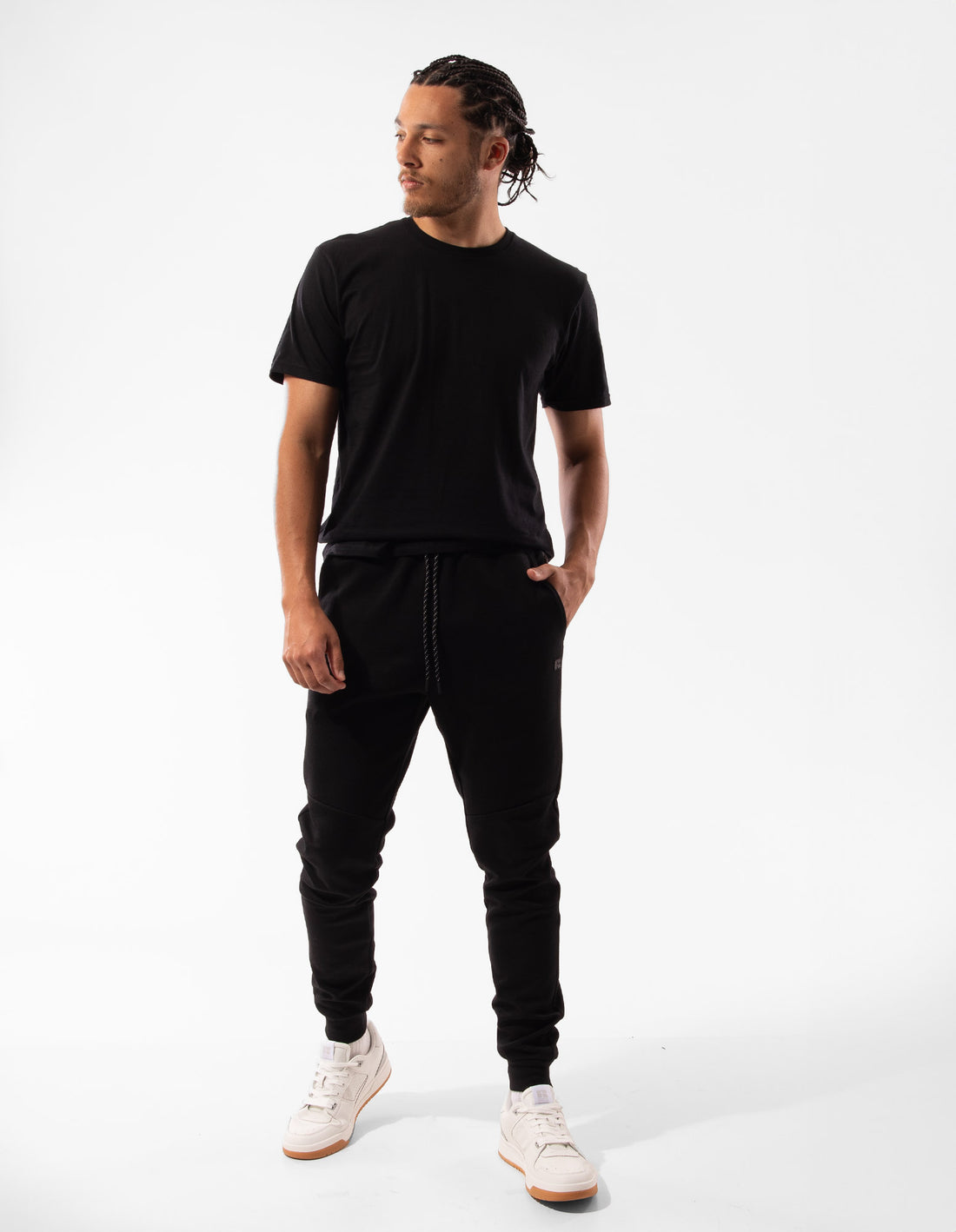 Pánské Track pants Russell Athletic Typhoon Černé | KQX-631570