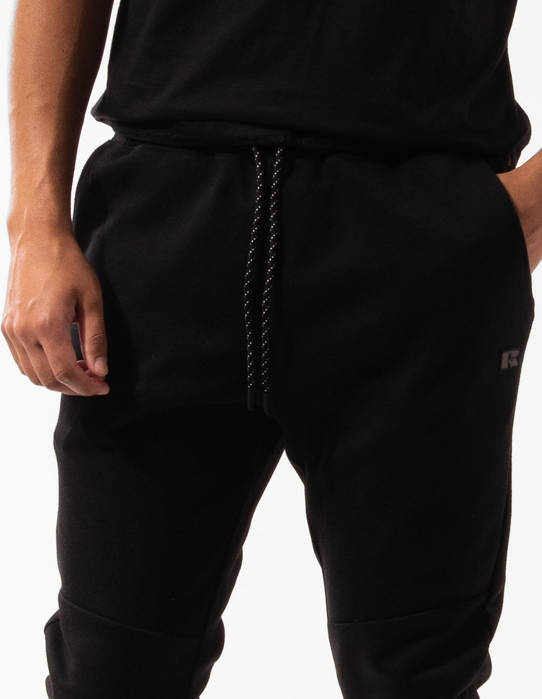 Pánské Track pants Russell Athletic Typhoon Černé | KQX-631570