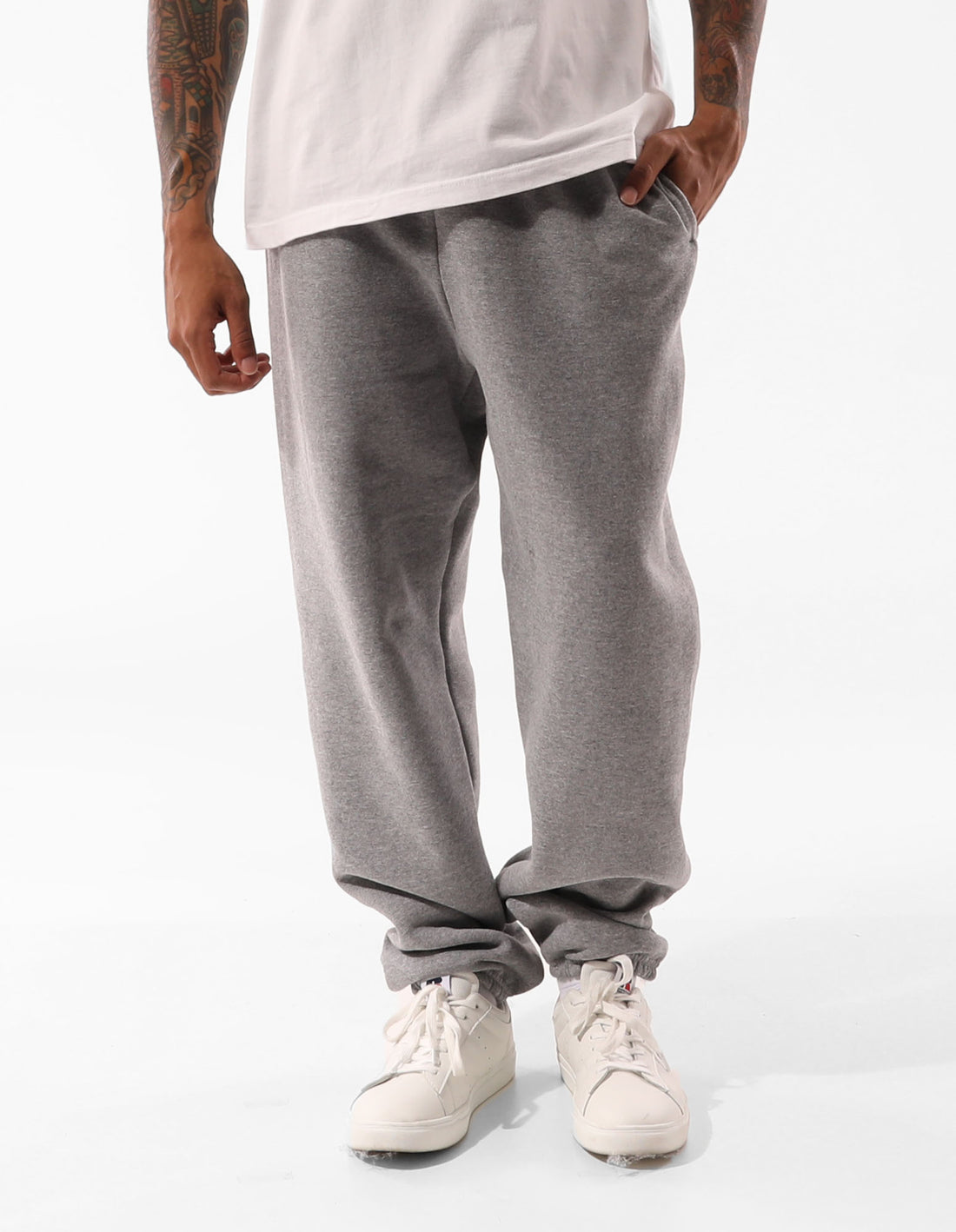 Pánské Track pants Russell Athletic Unisex Dri Šedé | YZJ-923150