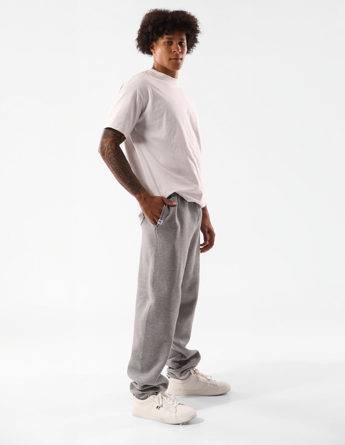 Pánské Track pants Russell Athletic Unisex Dri Šedé | YZJ-923150