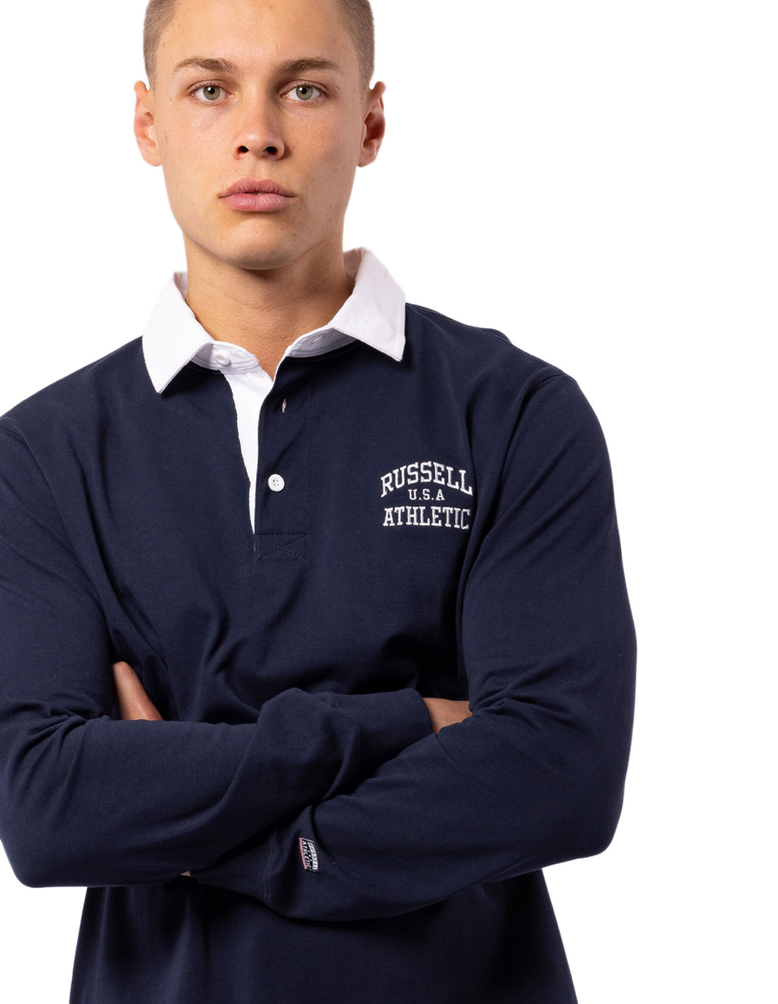 Pánské Tričko Russell Athletic Glory Rugby Tmavě Blankyt | PSO-124530