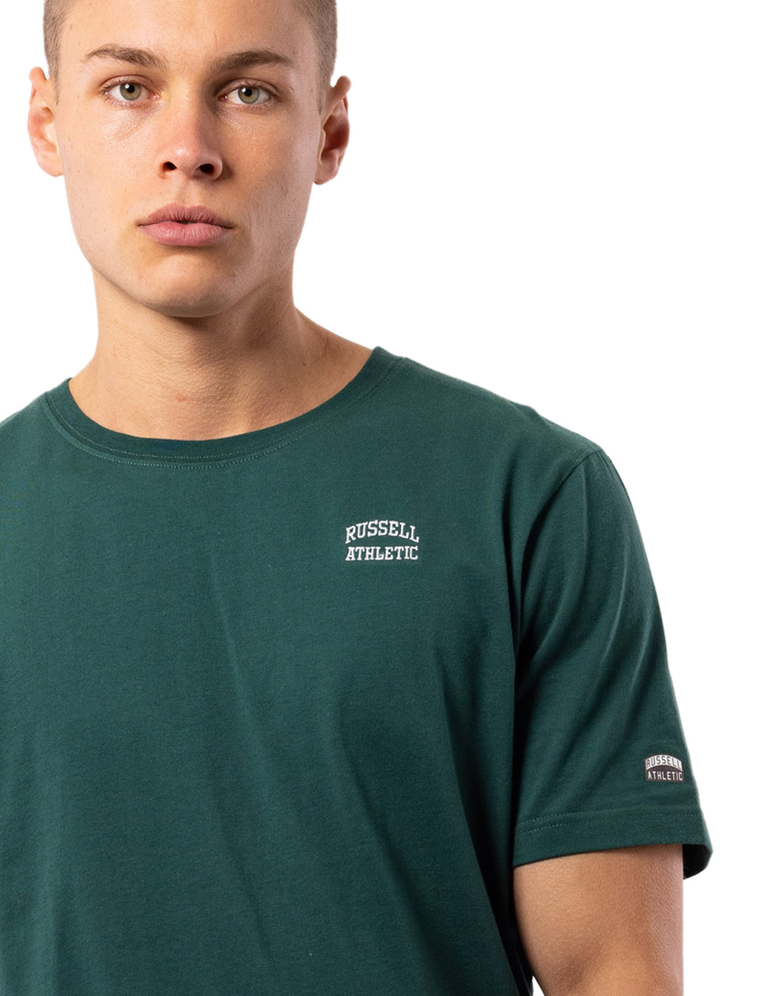 Pánské Tričko Russell Athletic Originals Zelene | DGW-162895