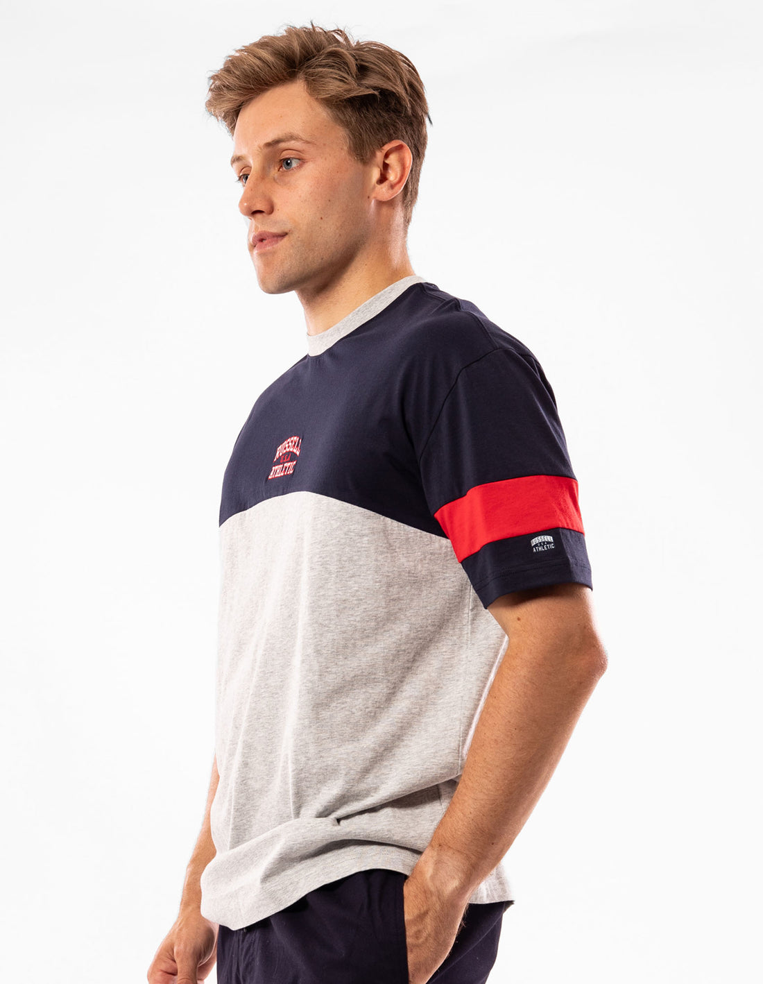 Pánské Tričko Russell Athletic Seattle Šedé | XIK-912567